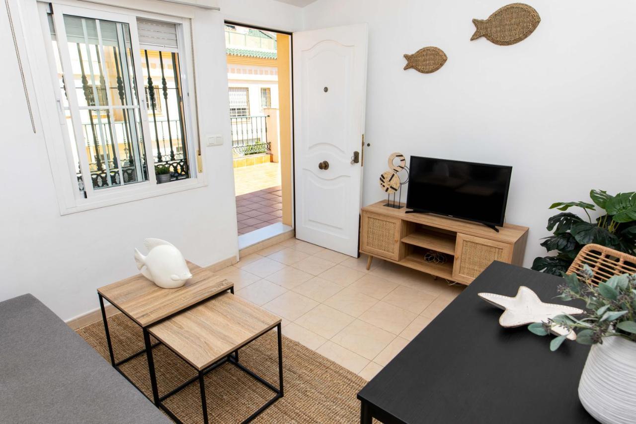 Apartamento Pedregalejo Playa Málaga Exteriör bild