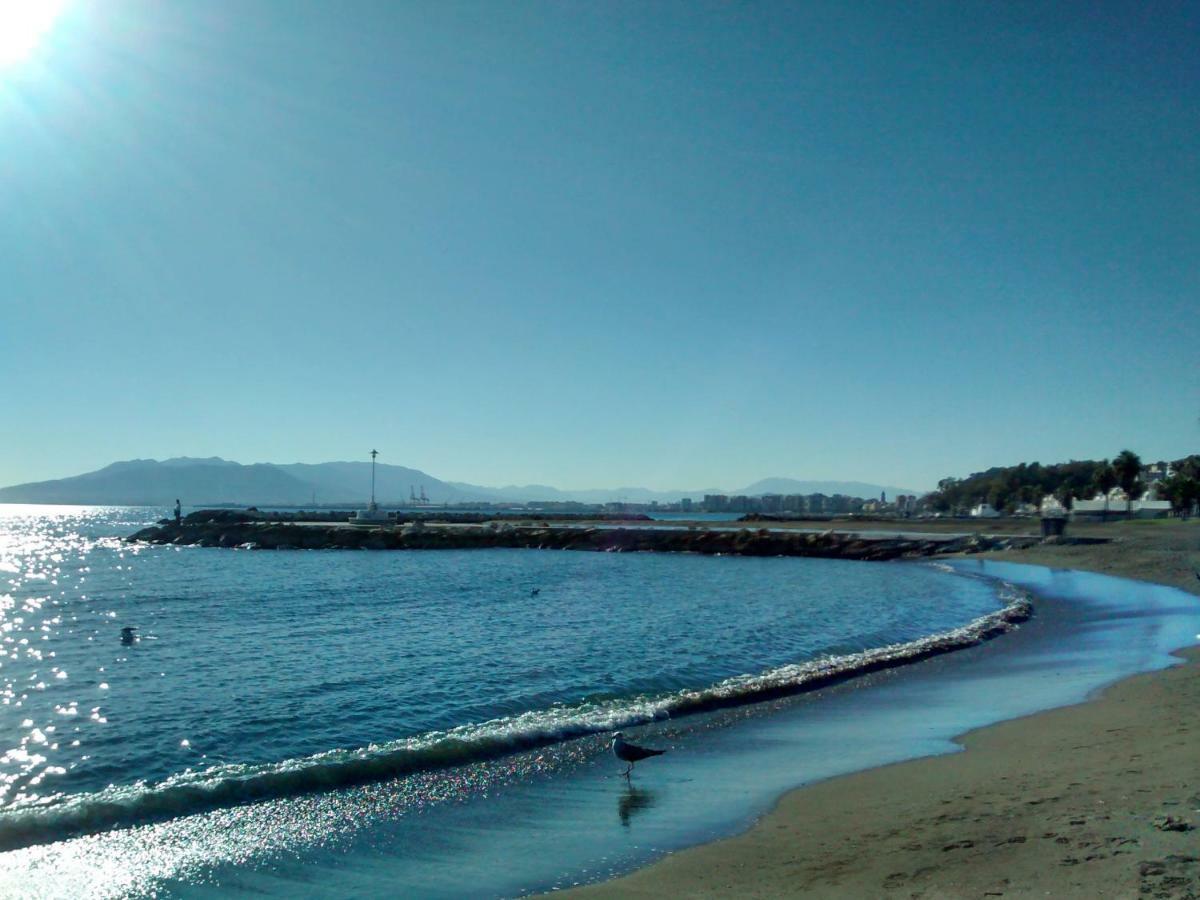 Apartamento Pedregalejo Playa Málaga Exteriör bild